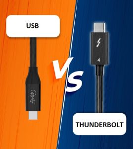 Battle of the 4th Gen Connectors: USB4 vs. Thunderbolt™ 4