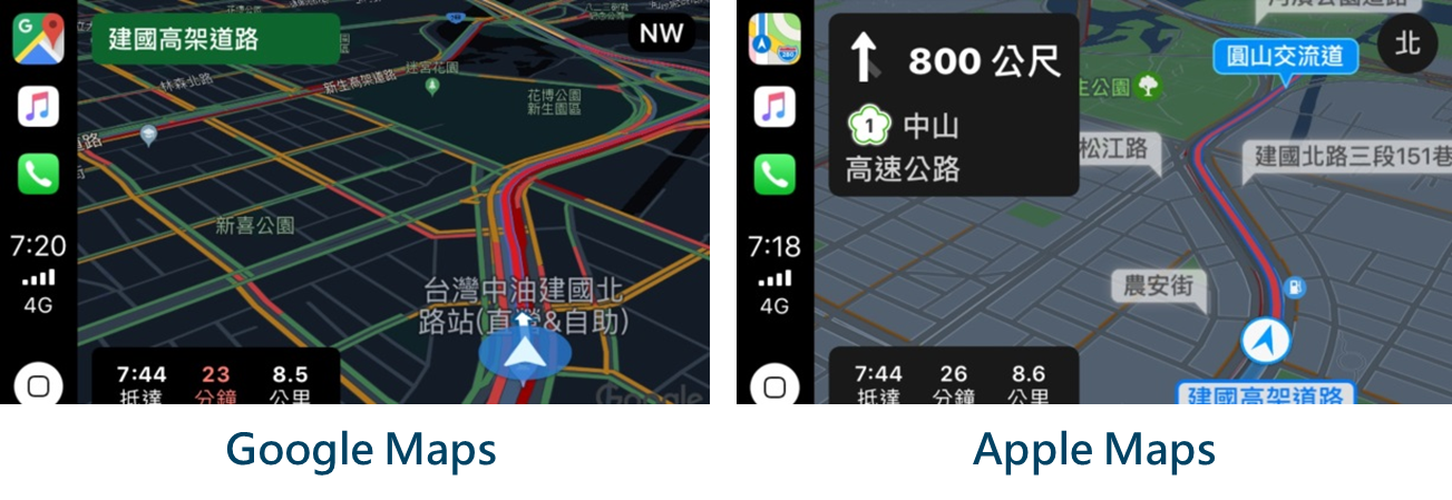 Google Maps or Apple Maps?