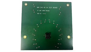 Mini SAS HD 4i SI test fixture board, 100ohm, SMA 2.92mm conn