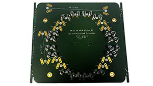 MCIO x8 SI Test Fixture Board, 87ohm, SMA 2.92mm conn