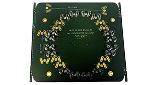 MCIO x8 SI Test Fixture Board, 85ohm, SMA 2.92mm conn
