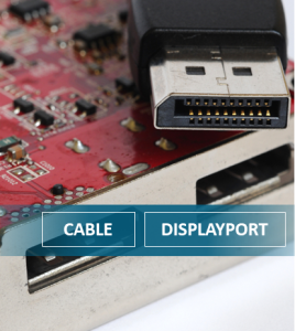 DisplayPort cables with special specification may damage your graphics card!