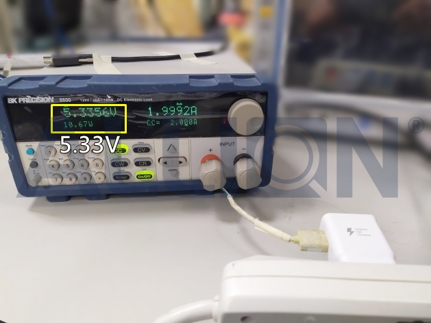 Specified output 5V/2A