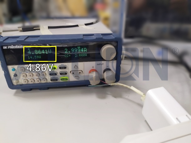 Specified output 5V/3A