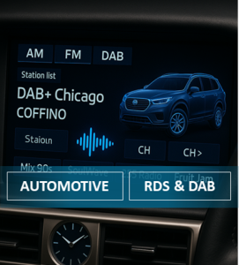 Stay Connected to Global Signals Without Going Abroad! Allion Helps Japanese Automotive Giants Overcome RDS and DAB Validation Challenges